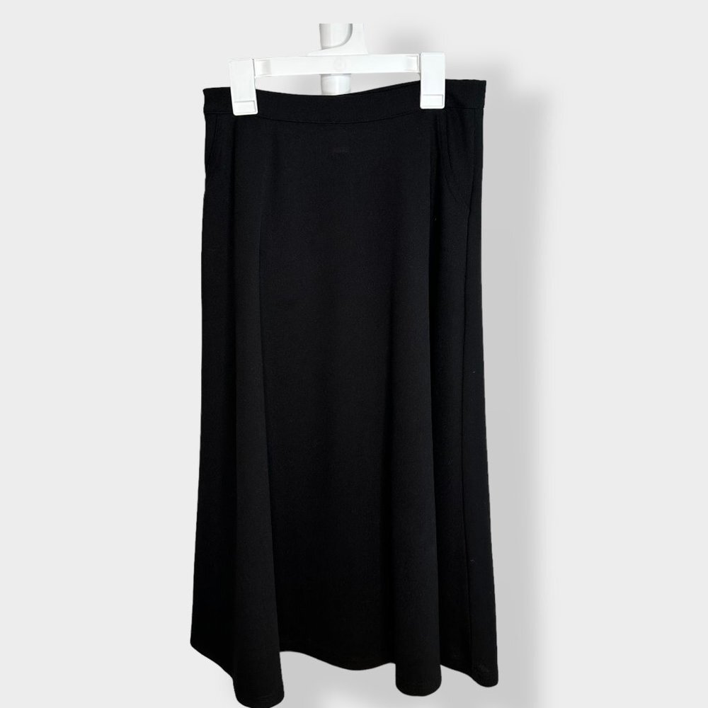 SHEIN Black Maxi Skirt with Pockets S